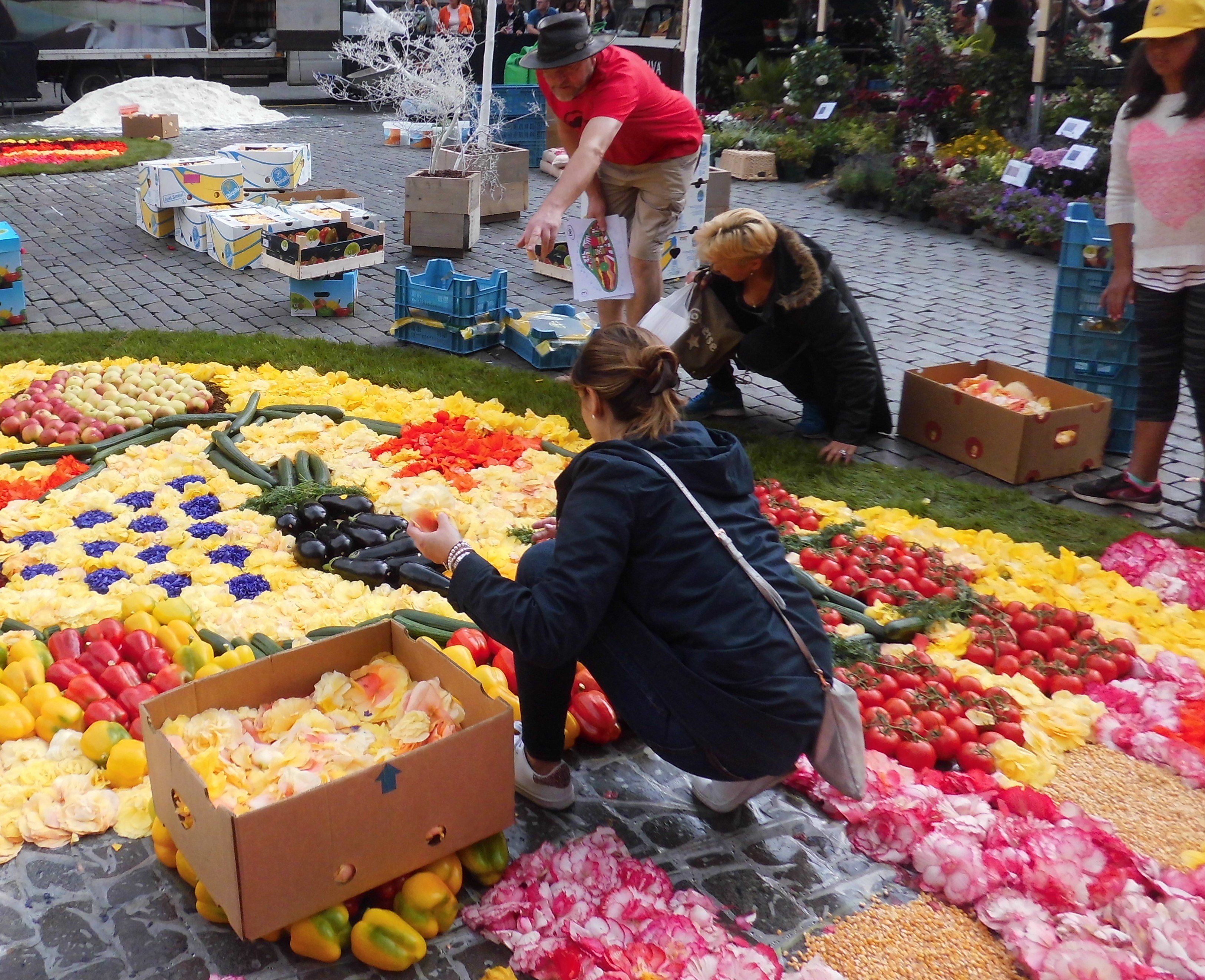 flower time, brussels 2017