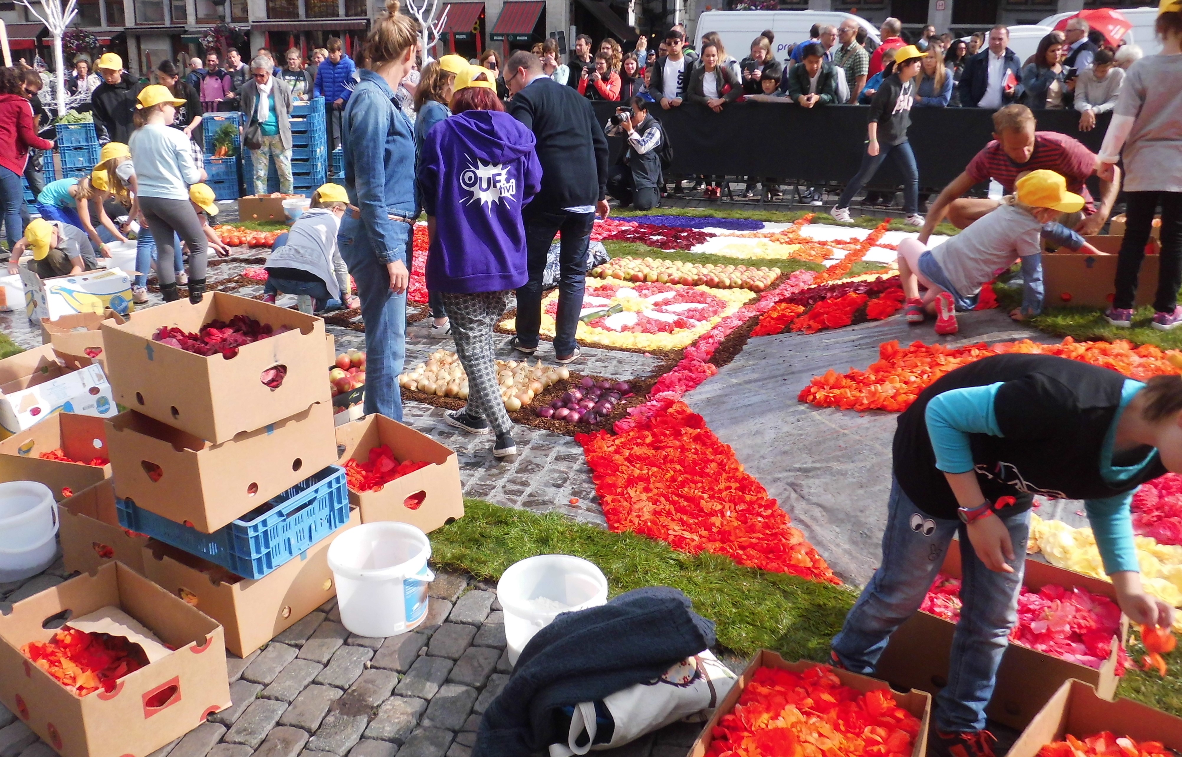 flower time, brussels 2017