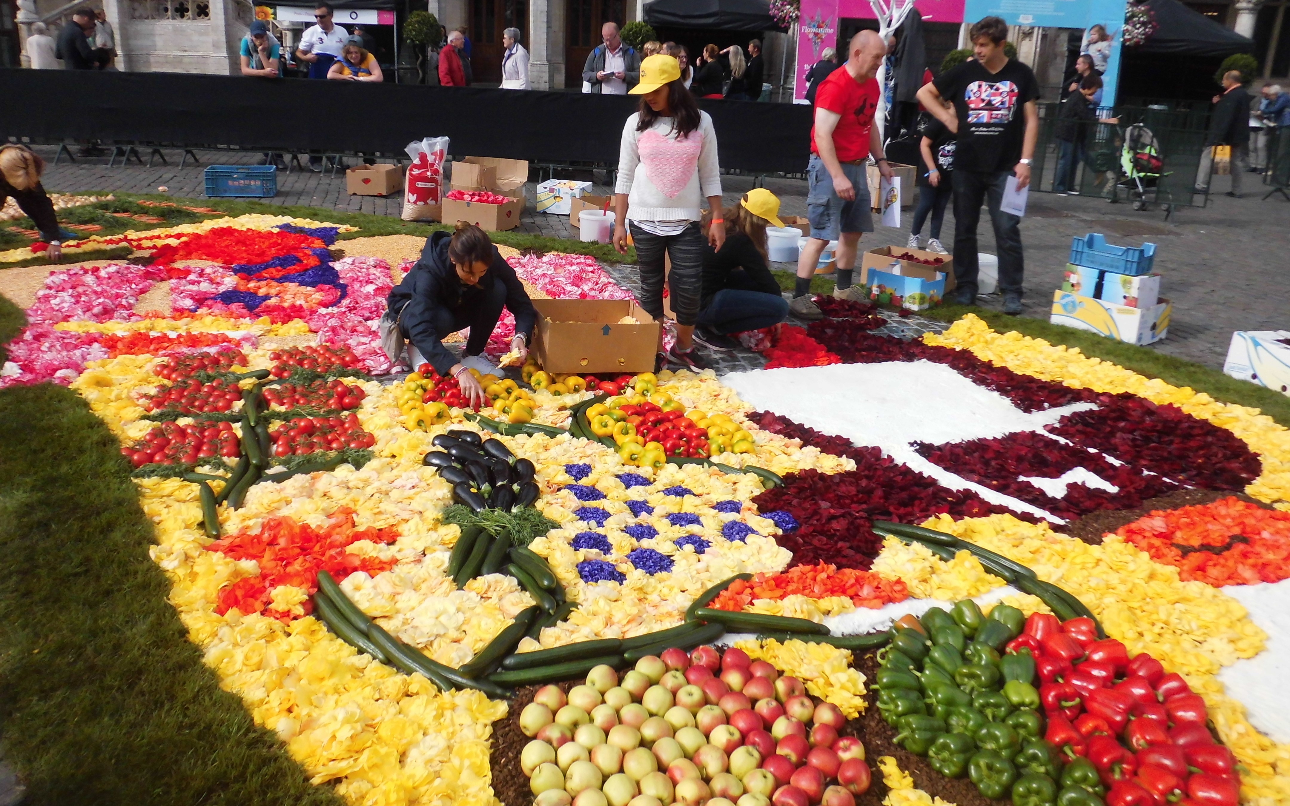 flower time, brussels 2017